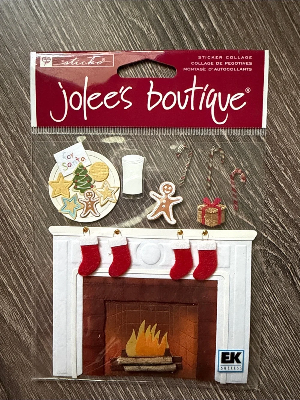 ❤️$13 Jolee's Boutique Waiting for Santa Sticker Collage